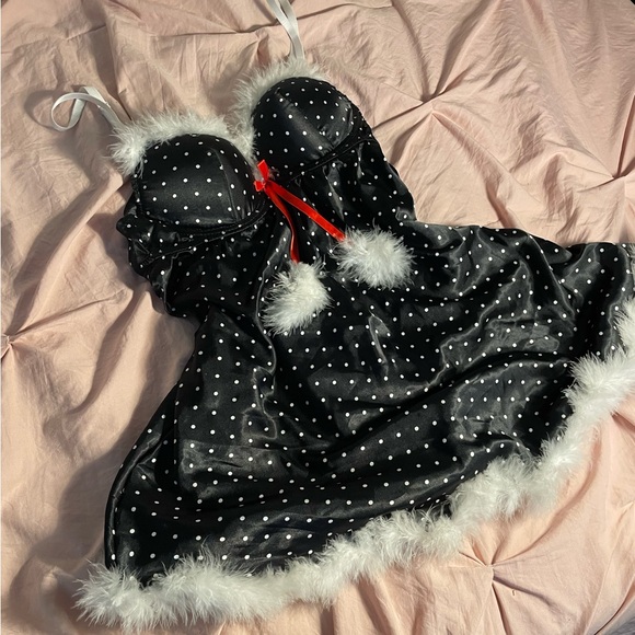 1950s style polka dot babydoll - Picture 2 of 4